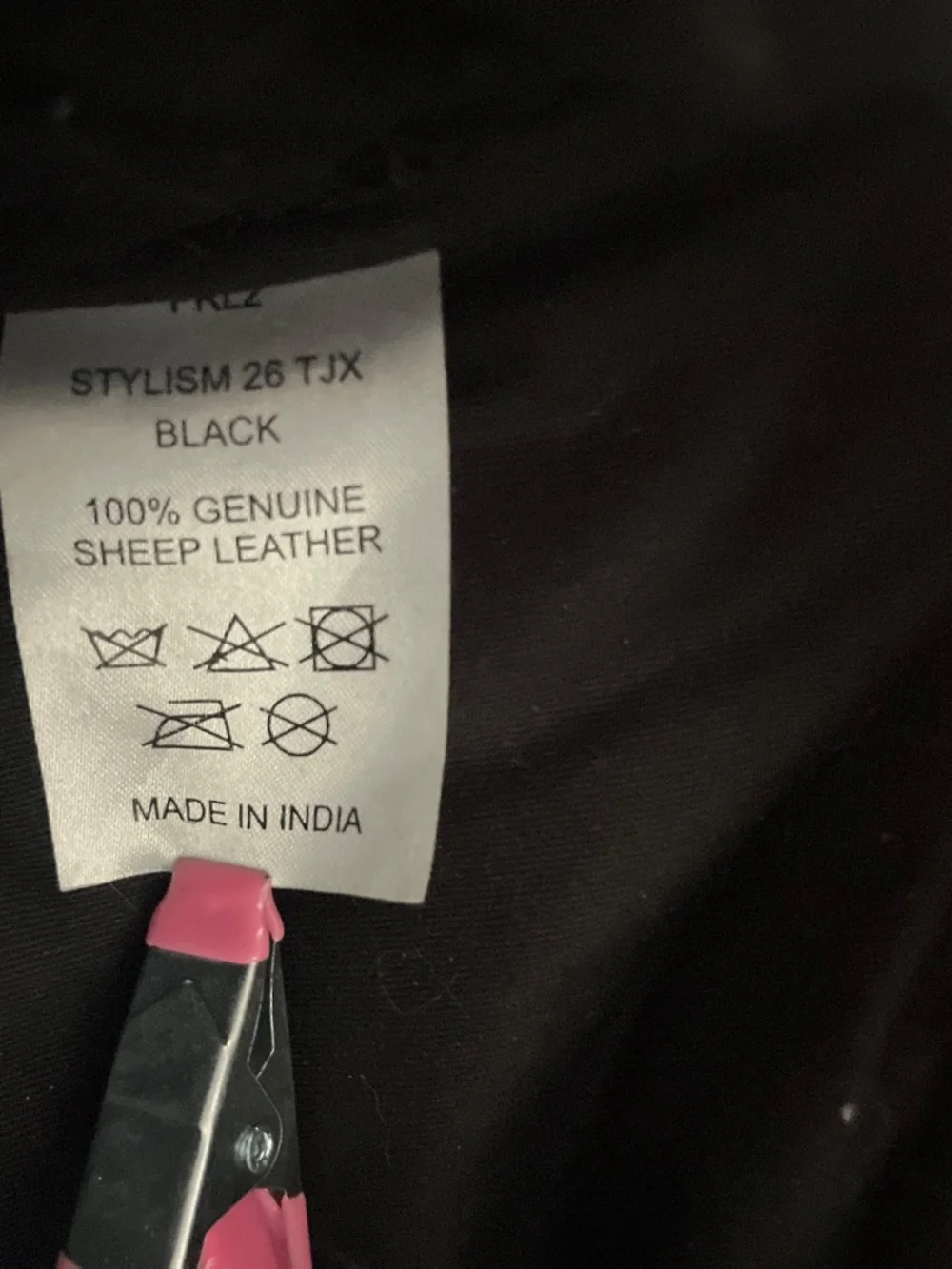 STYLISM Denmark Black Quilted Soft Sheep Leather Messenger Bag